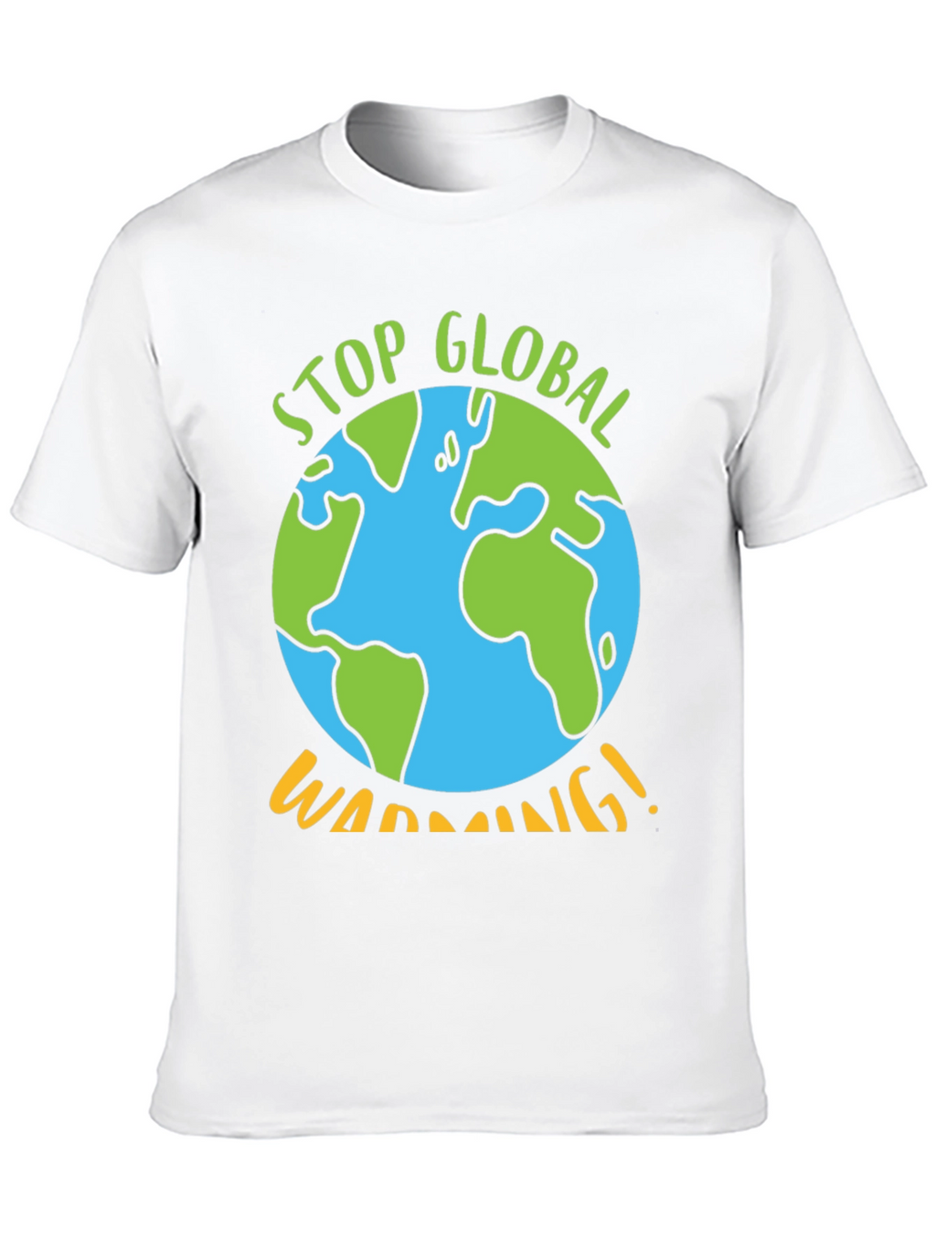 Stop Global Warming Graphic Tee - Earth Awareness T-Shirt