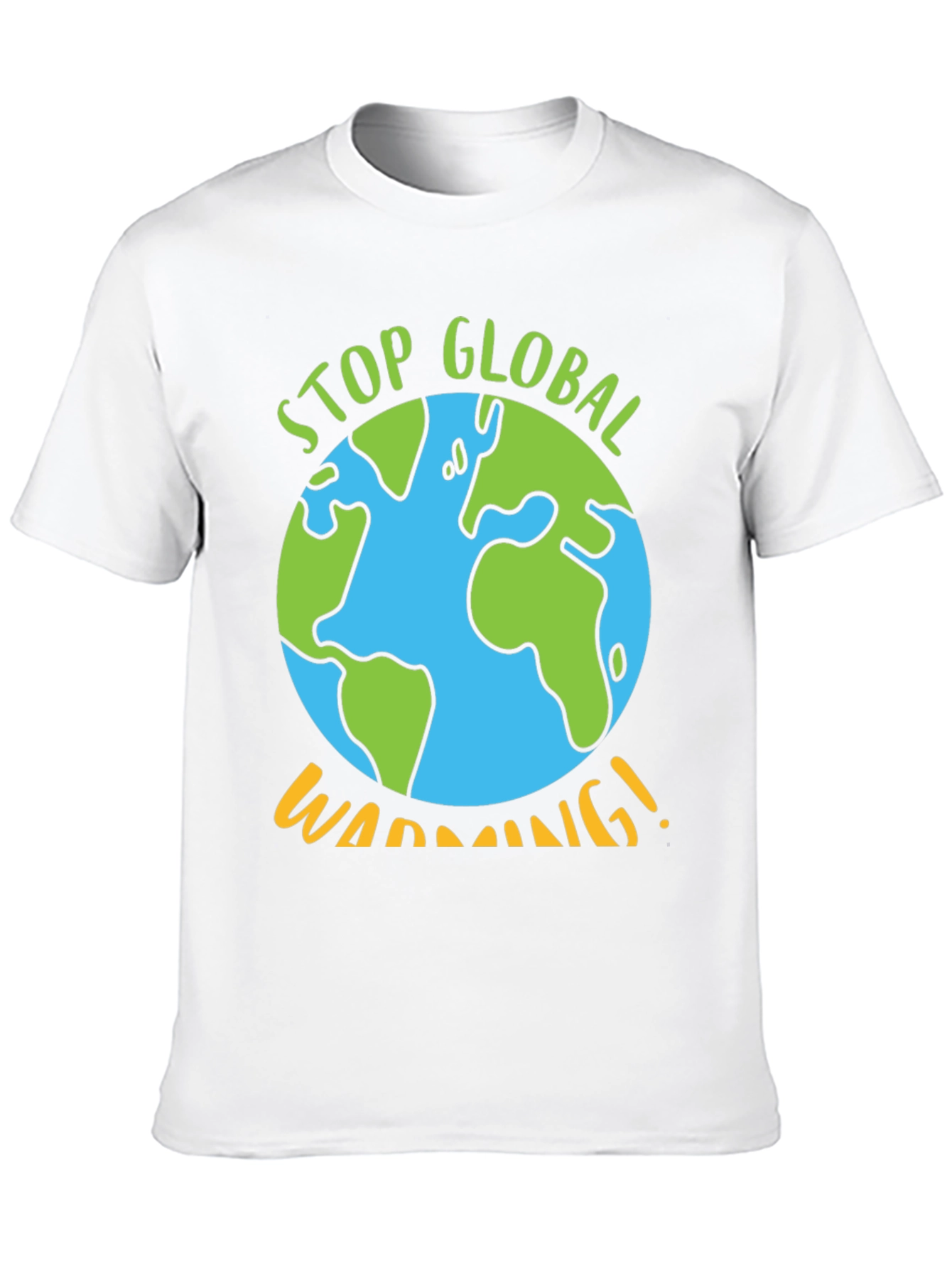 Stop Global Warming Graphic Tee - Earth Awareness T-Shirt