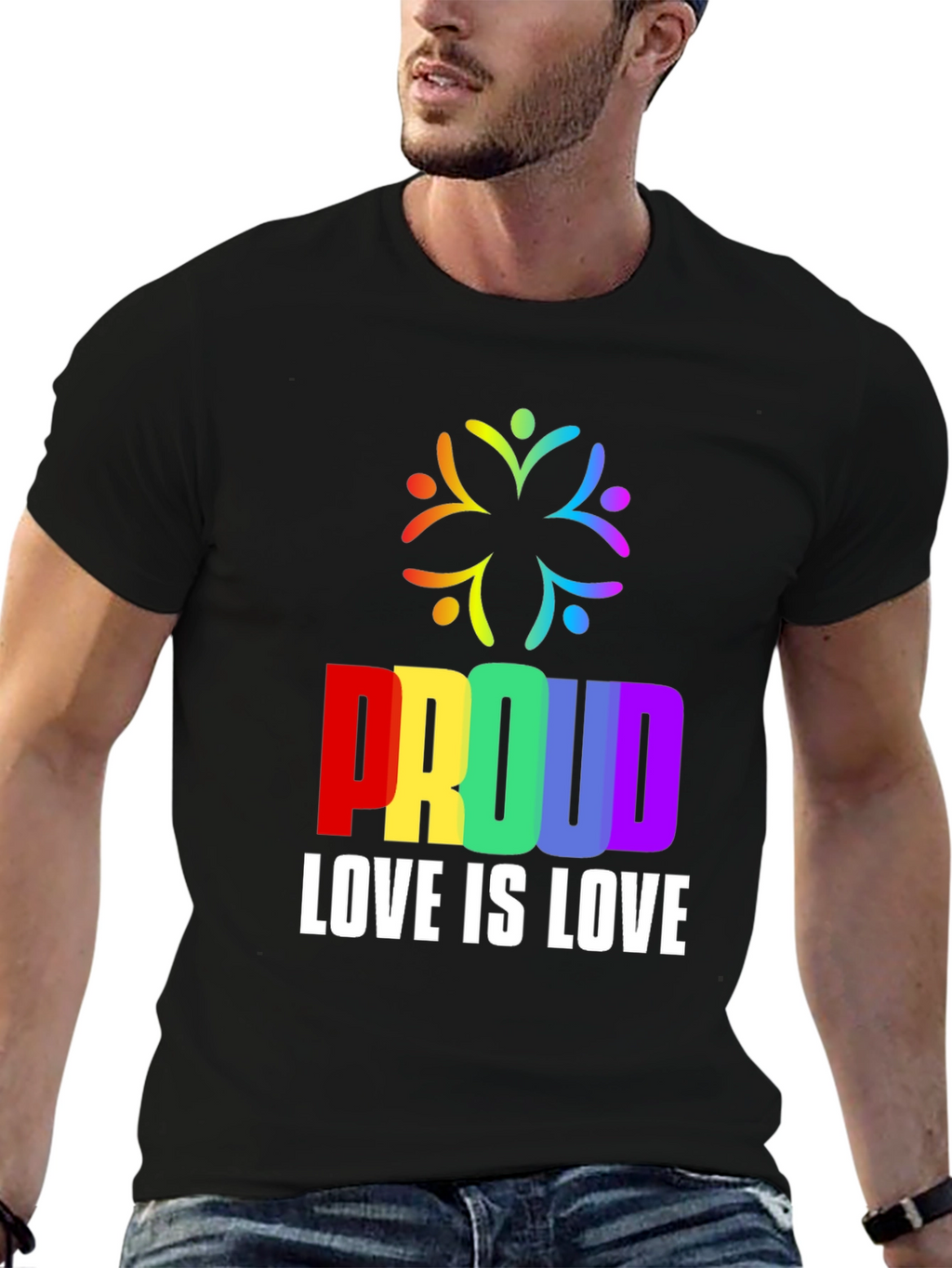 Pride Love is Love Graphic Tee