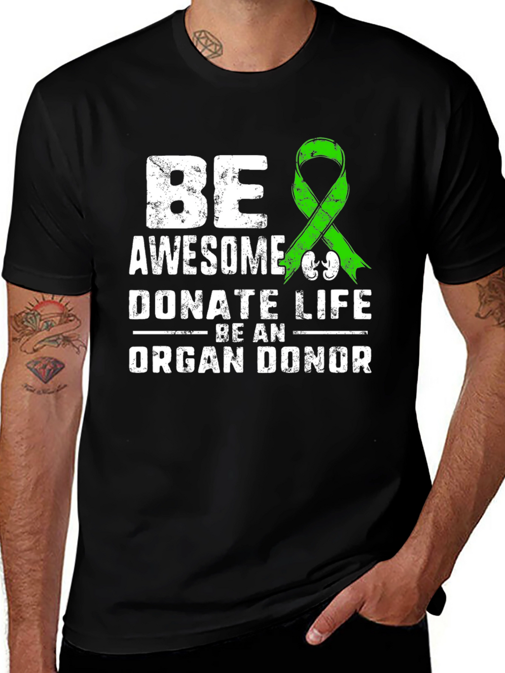 Be Awesome Donate Life T-Shirt