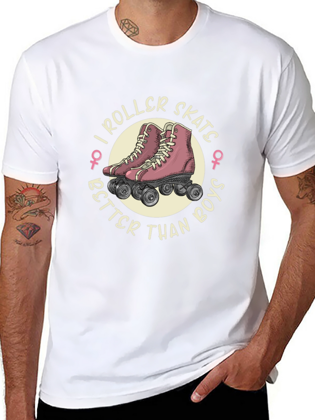 I Roller Skate Better Than Boys T-Shirt