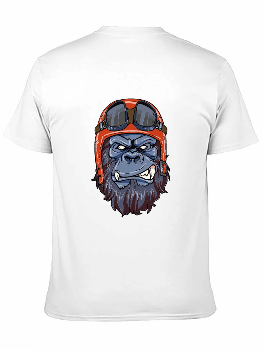 Gorilla Biker T-Shirt - Cool Animal Graphic Tee