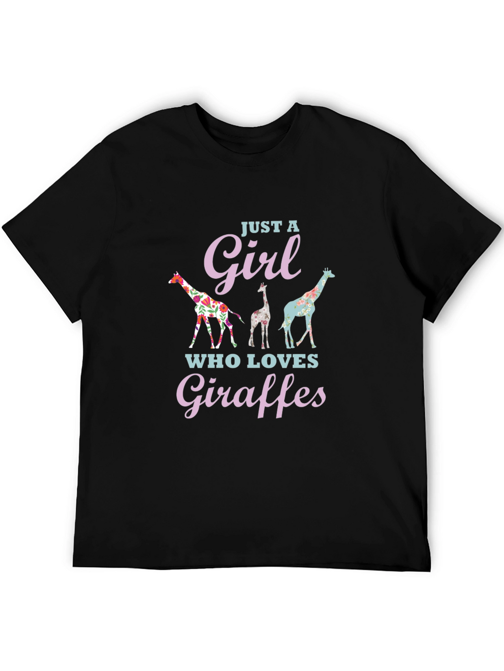 Giraffe Lover Graphic T-Shirt