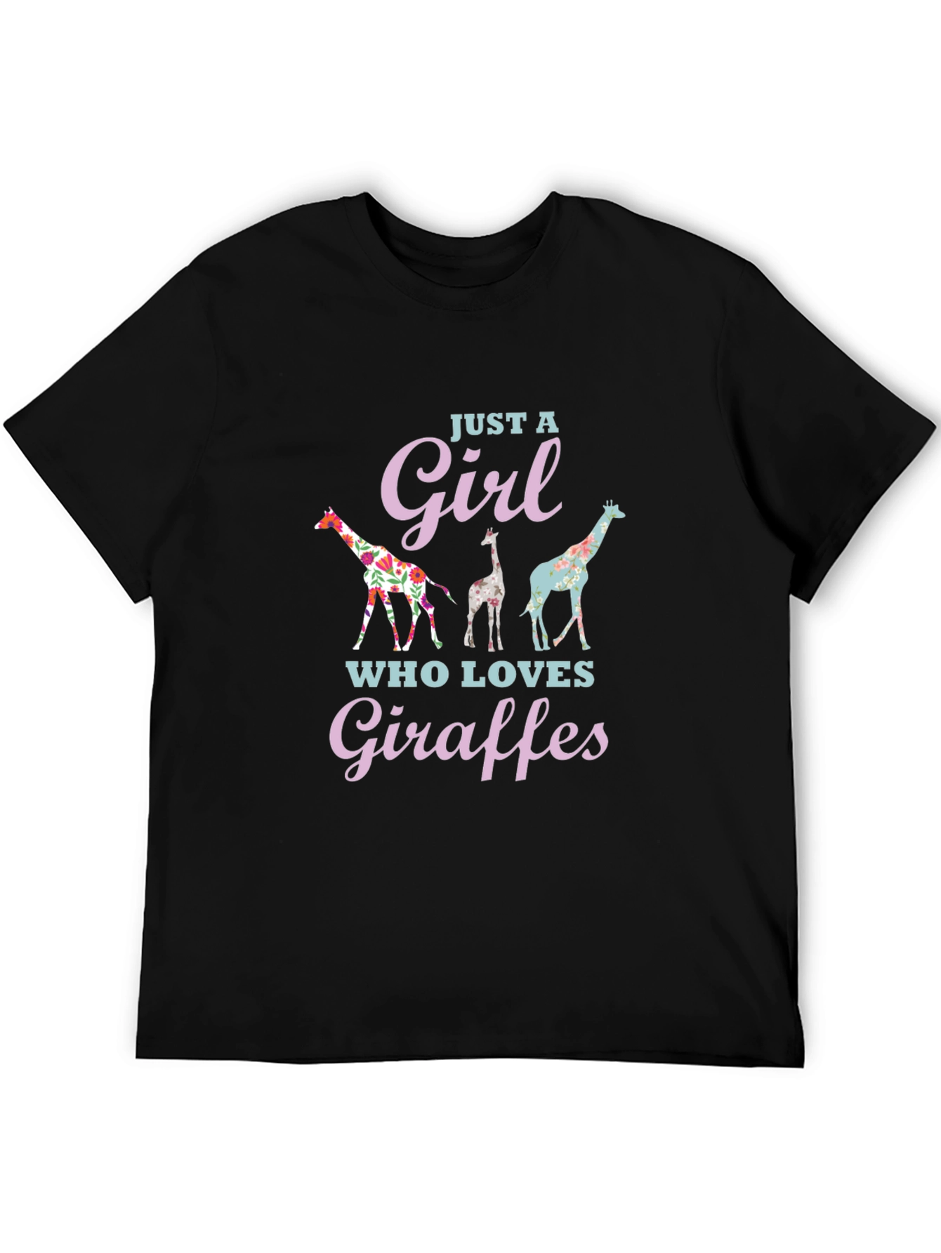 Giraffe Lover Graphic T-Shirt