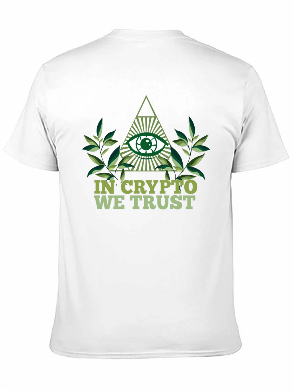 Crypto Trust T-Shirt - Illuminati Eye Design