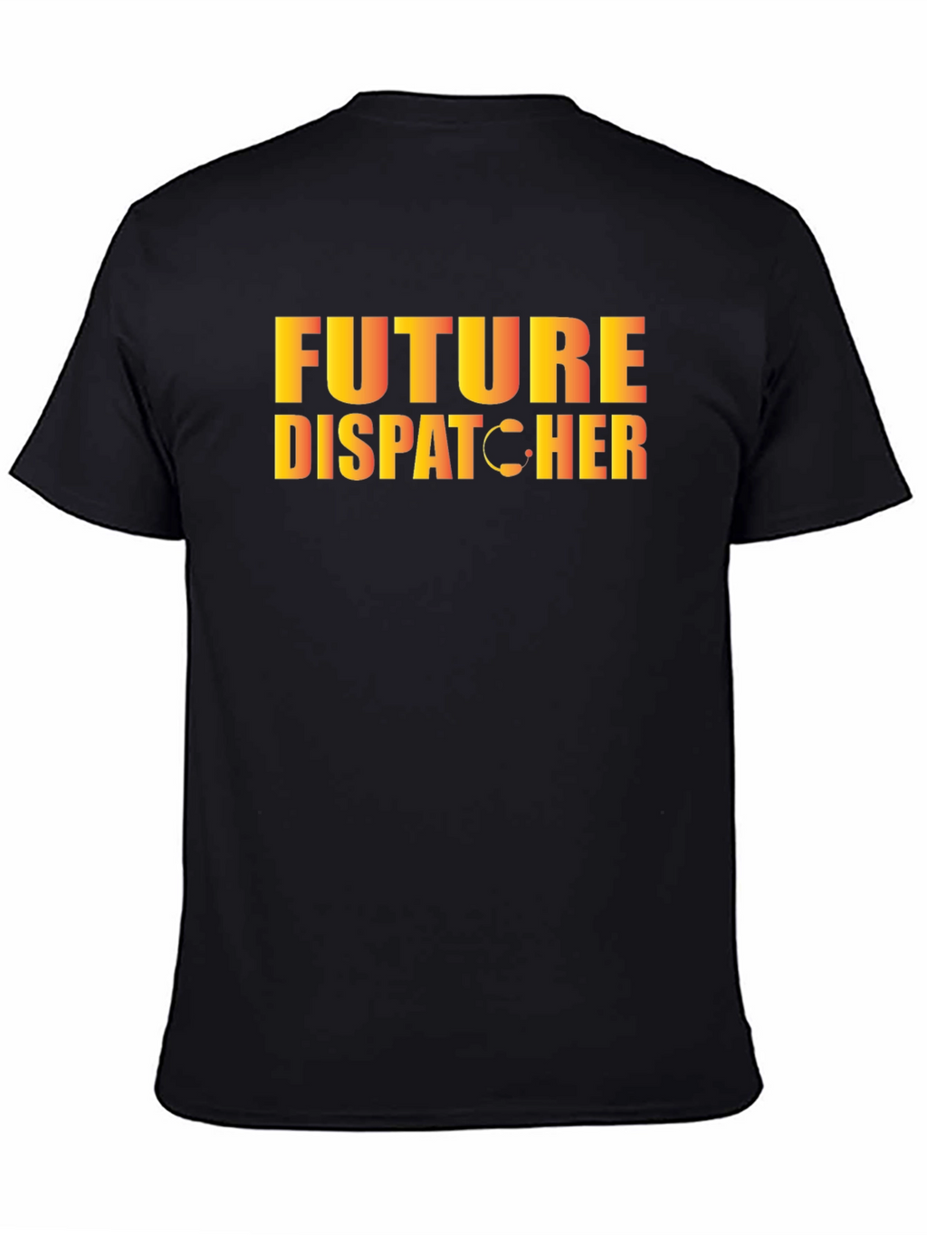 Future Dispatcher T-Shirt - Black Graphic Tee