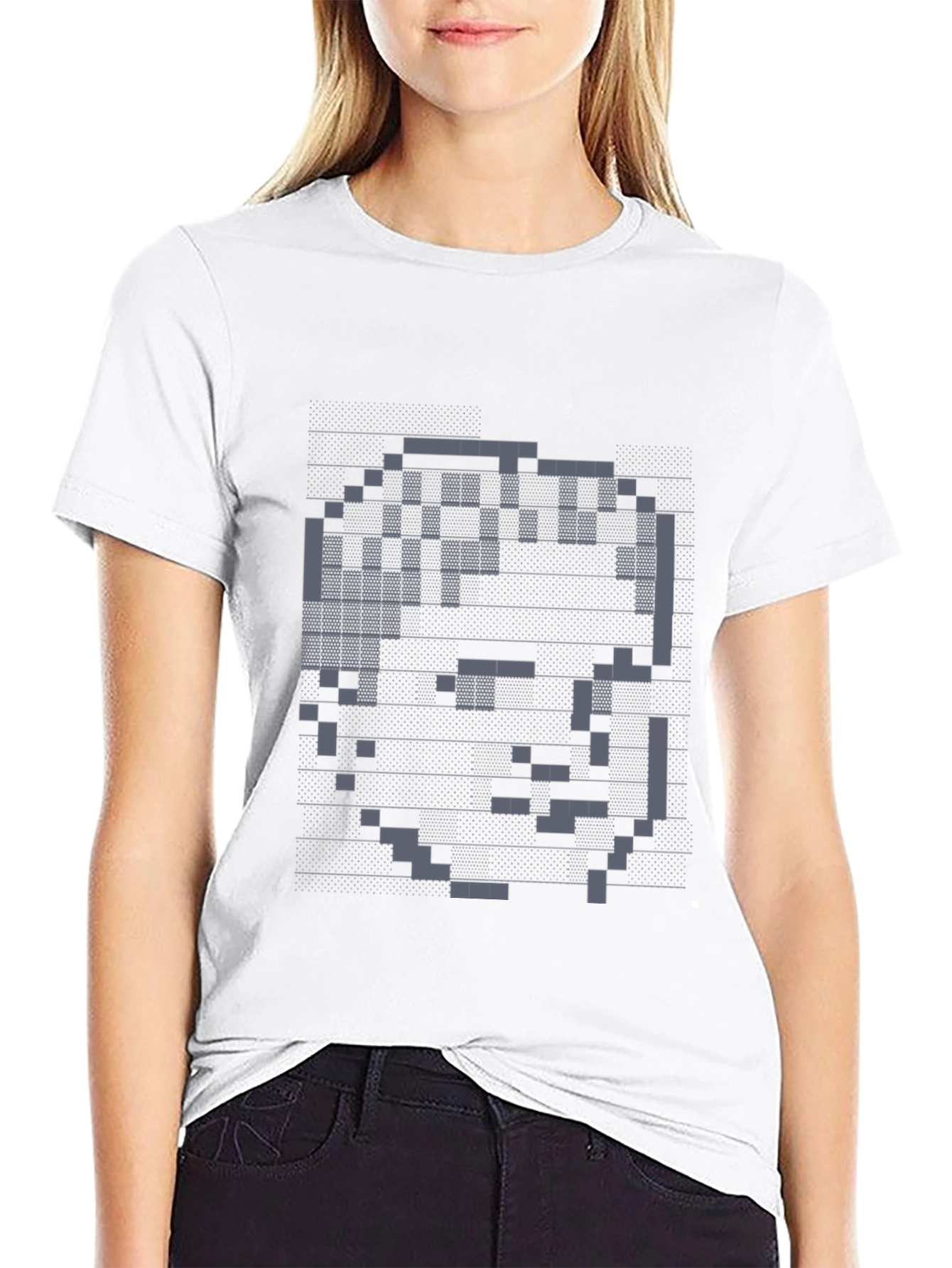 Pixel Art Graphic T-Shirt - Retro Gaming Style