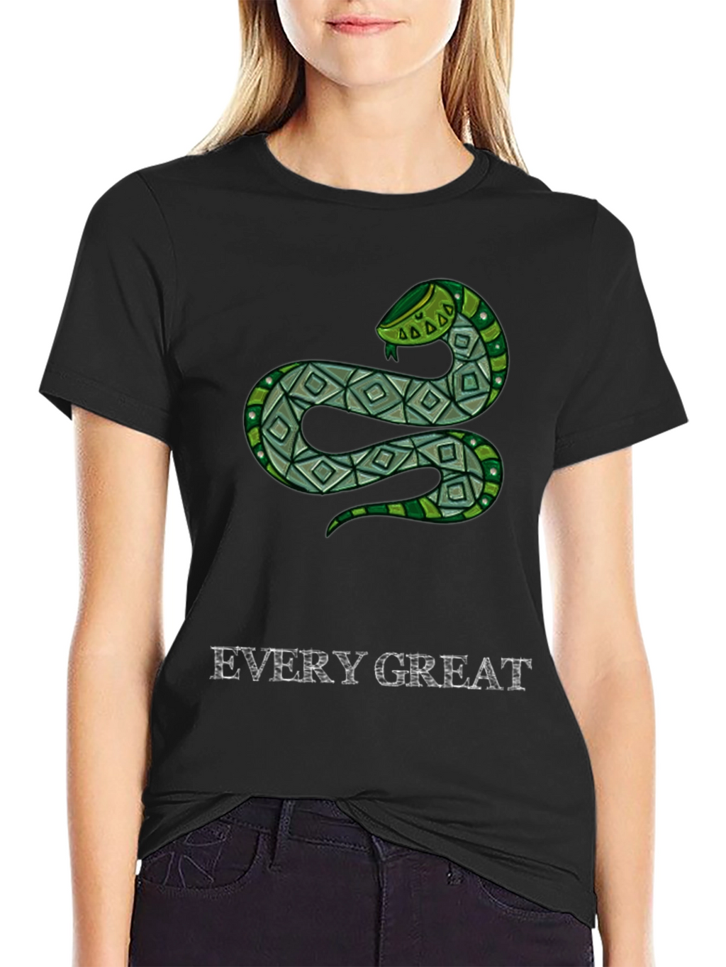 Snake Pattern T-Shirt - Every Great