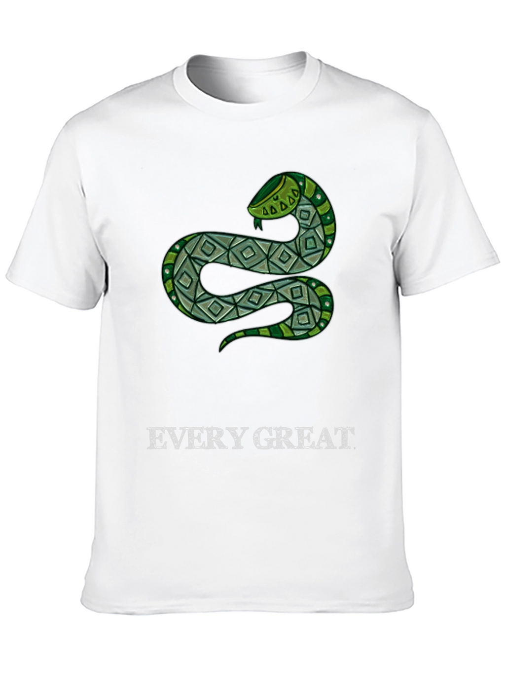 Snake Pattern T-Shirt - Every Great