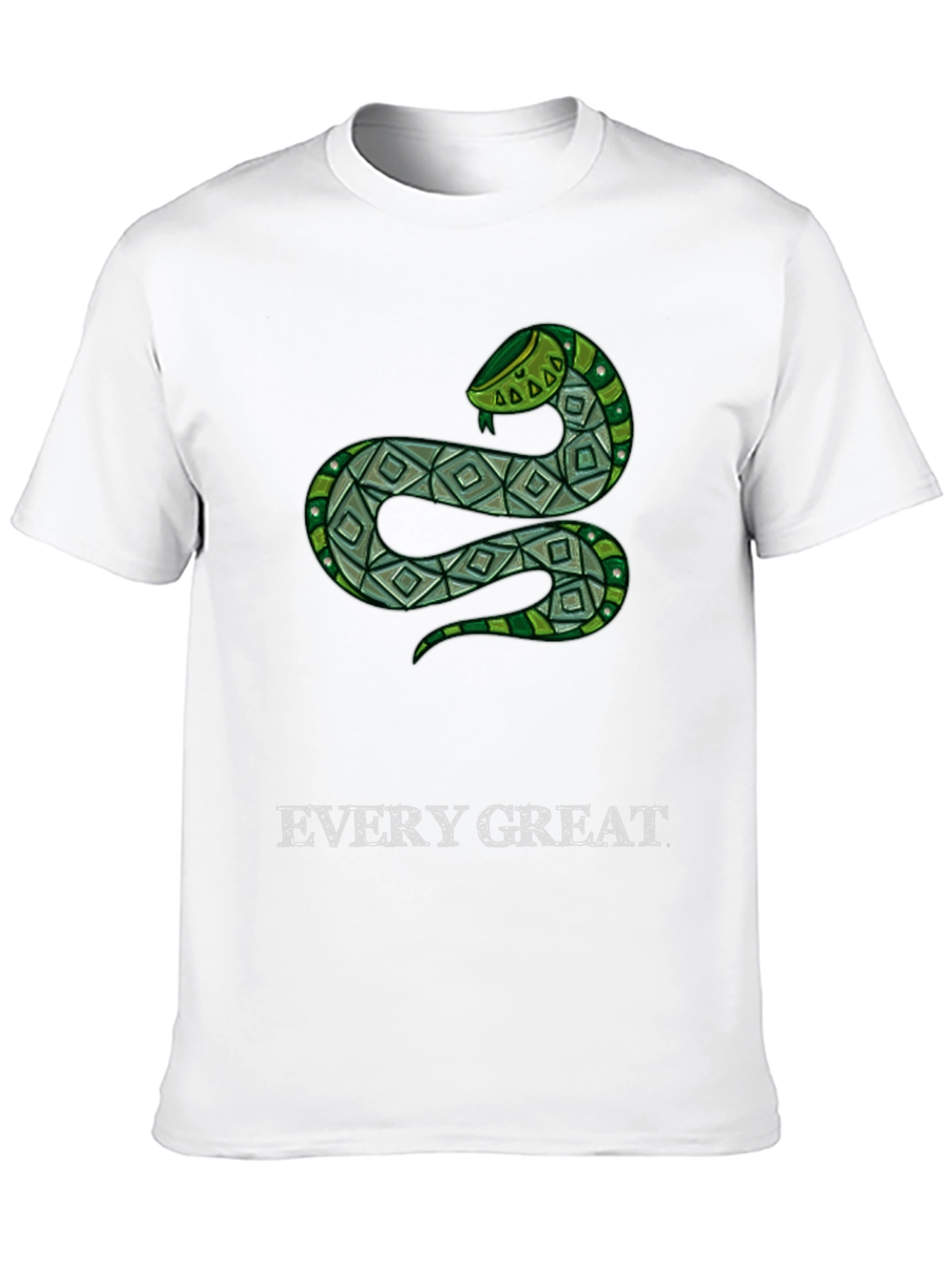 Snake Pattern T-Shirt - Every Great