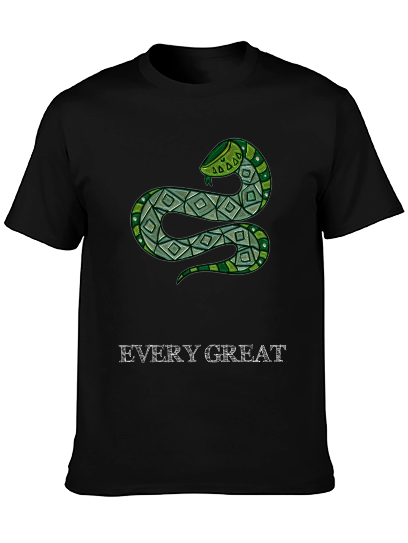 Snake Pattern T-Shirt - Every Great