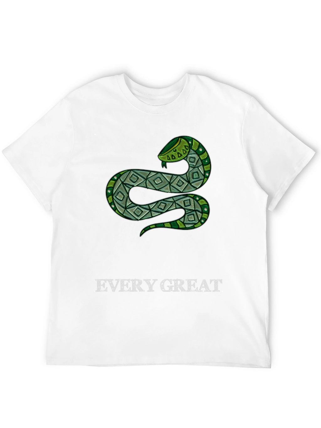 Snake Pattern T-Shirt - Every Great
