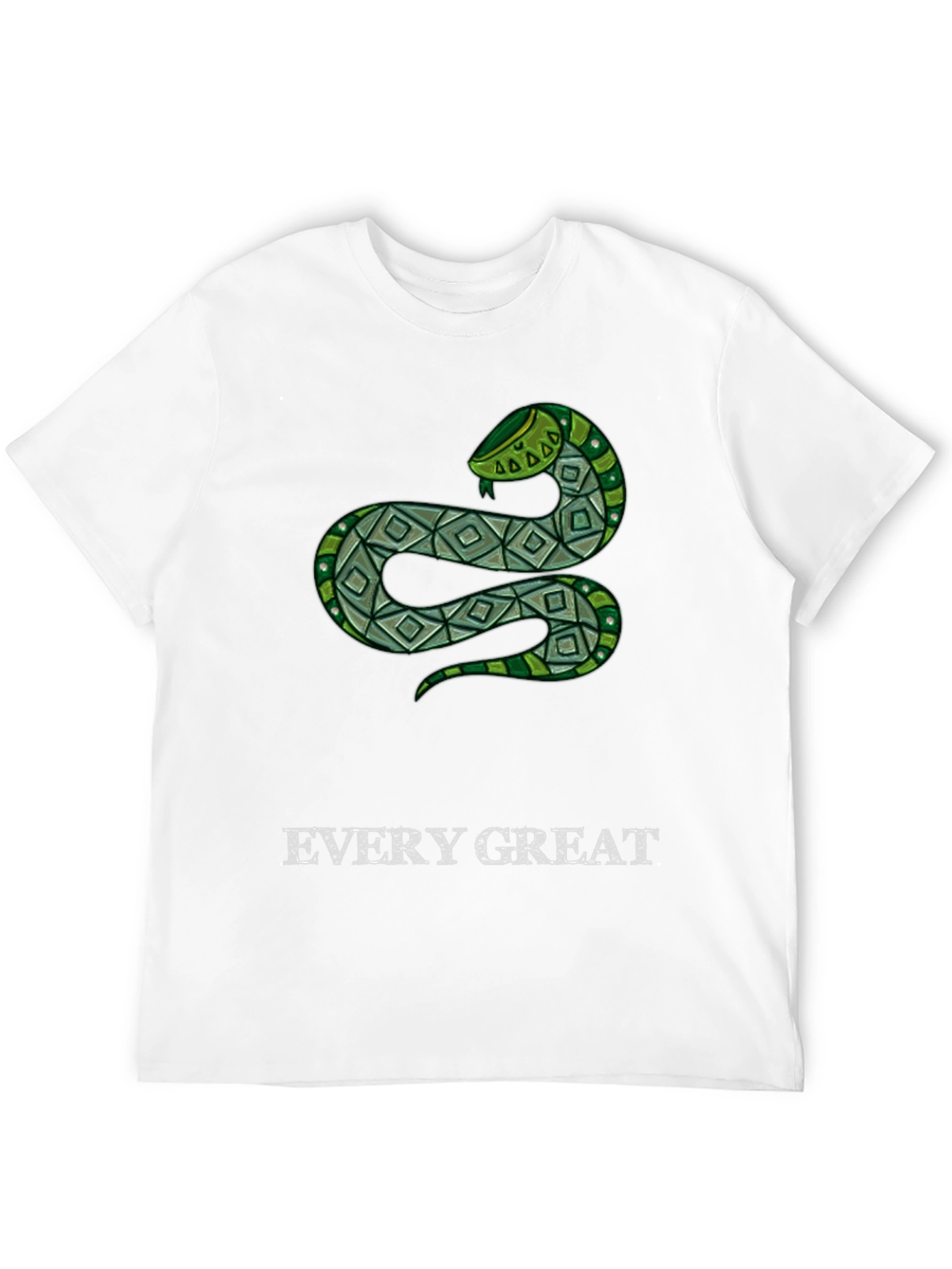 Snake Pattern T-Shirt - Every Great