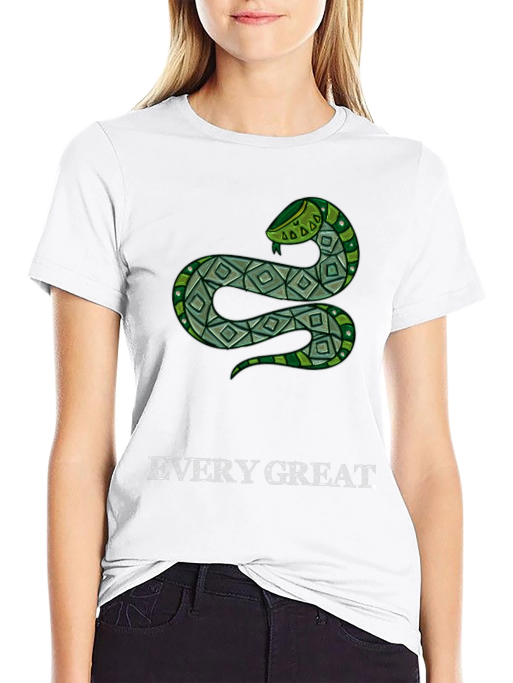 Snake Pattern T-Shirt - Every Great