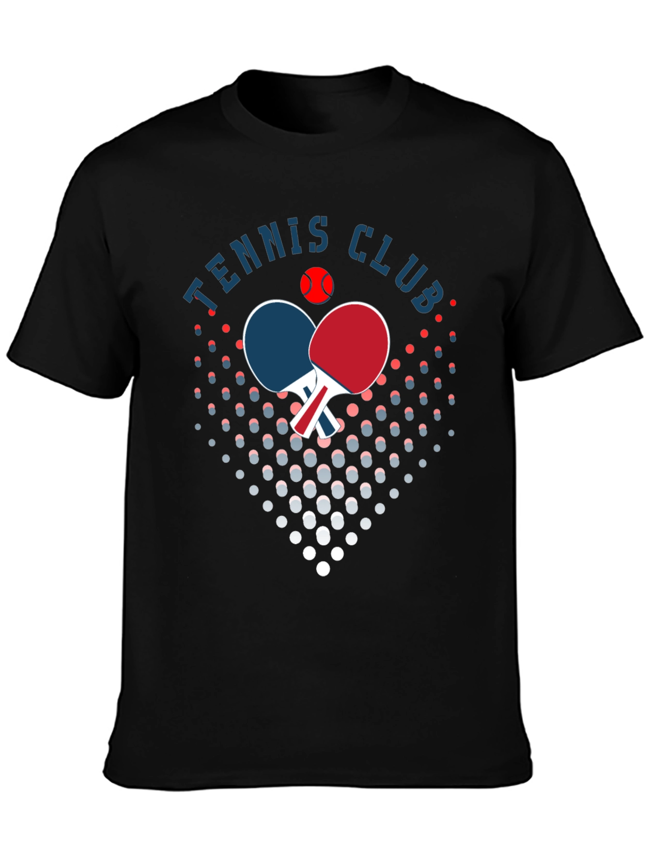 Tennis Club Graphic T-Shirt - Stylish Cotton Tee