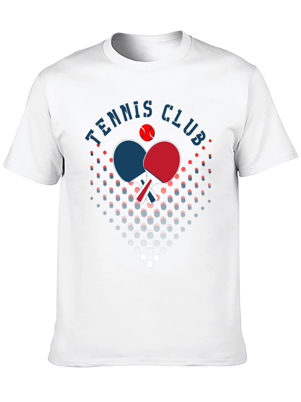 Tennis Club Graphic T-Shirt - Stylish Cotton Tee
