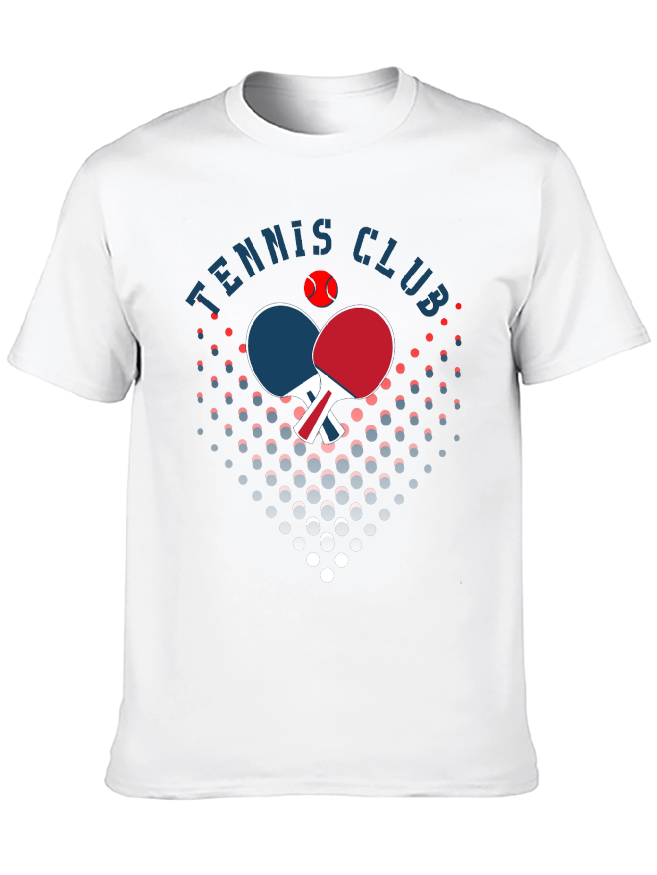 Tennis Club Graphic T-Shirt - Stylish Cotton Tee