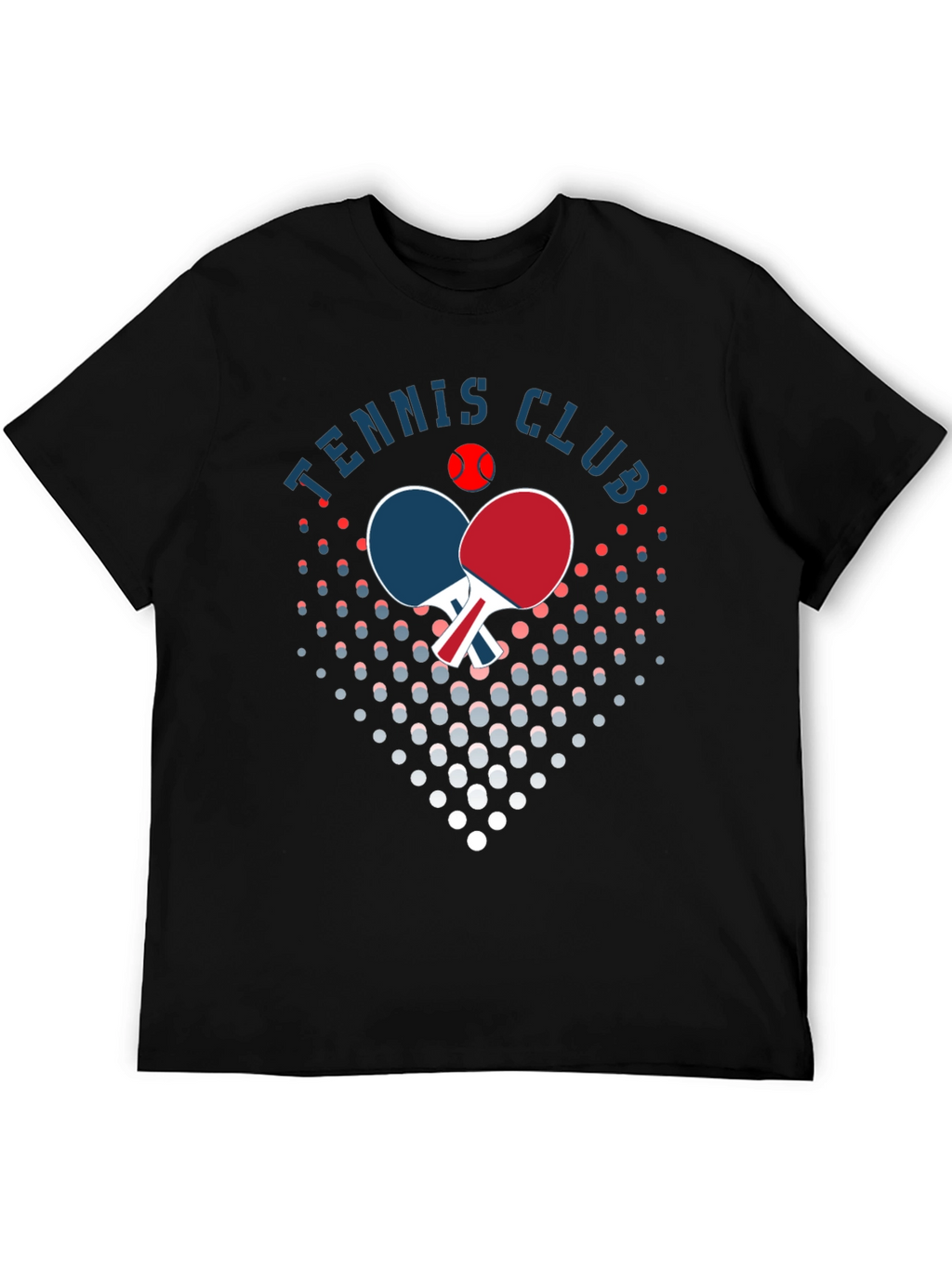 Tennis Club Graphic T-Shirt - Stylish Cotton Tee