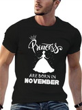 Princess Born in November T-Shirt