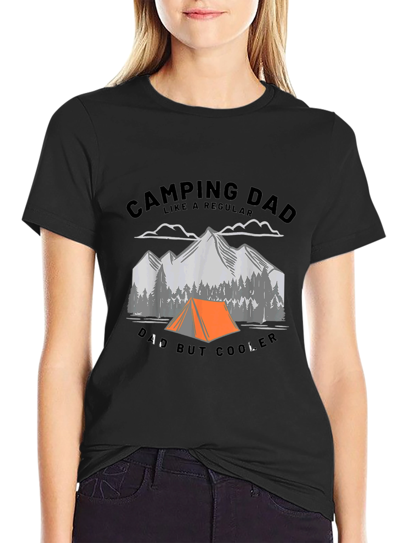 Camping Dad T-Shirt - Regular Dad But Cooler