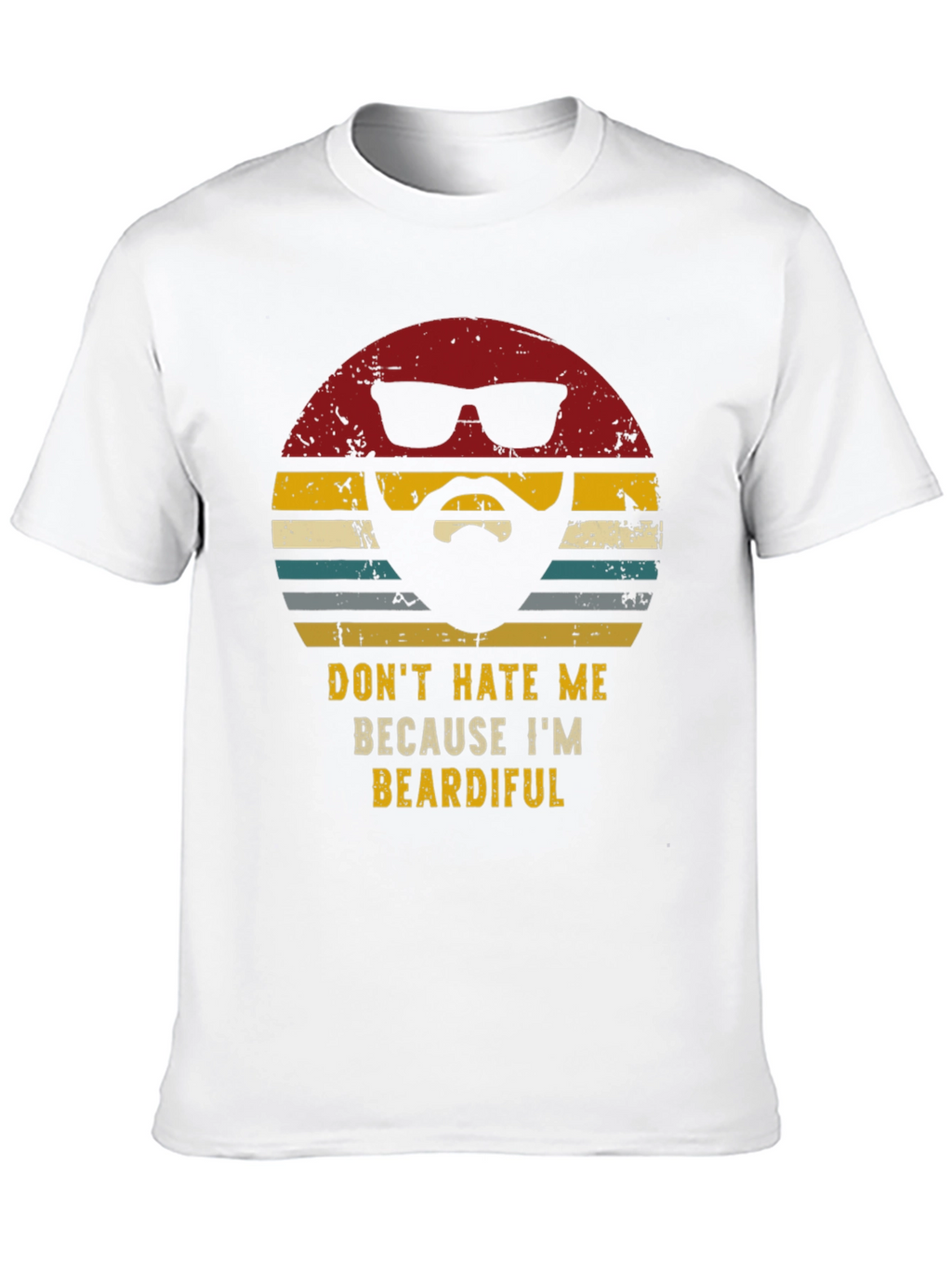 Beardiful Graphic T-Shirt - Novelty Mens Tee