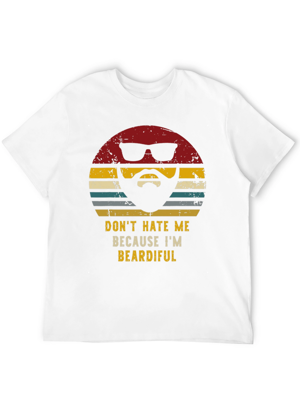 Beardiful Graphic T-Shirt - Novelty Mens Tee