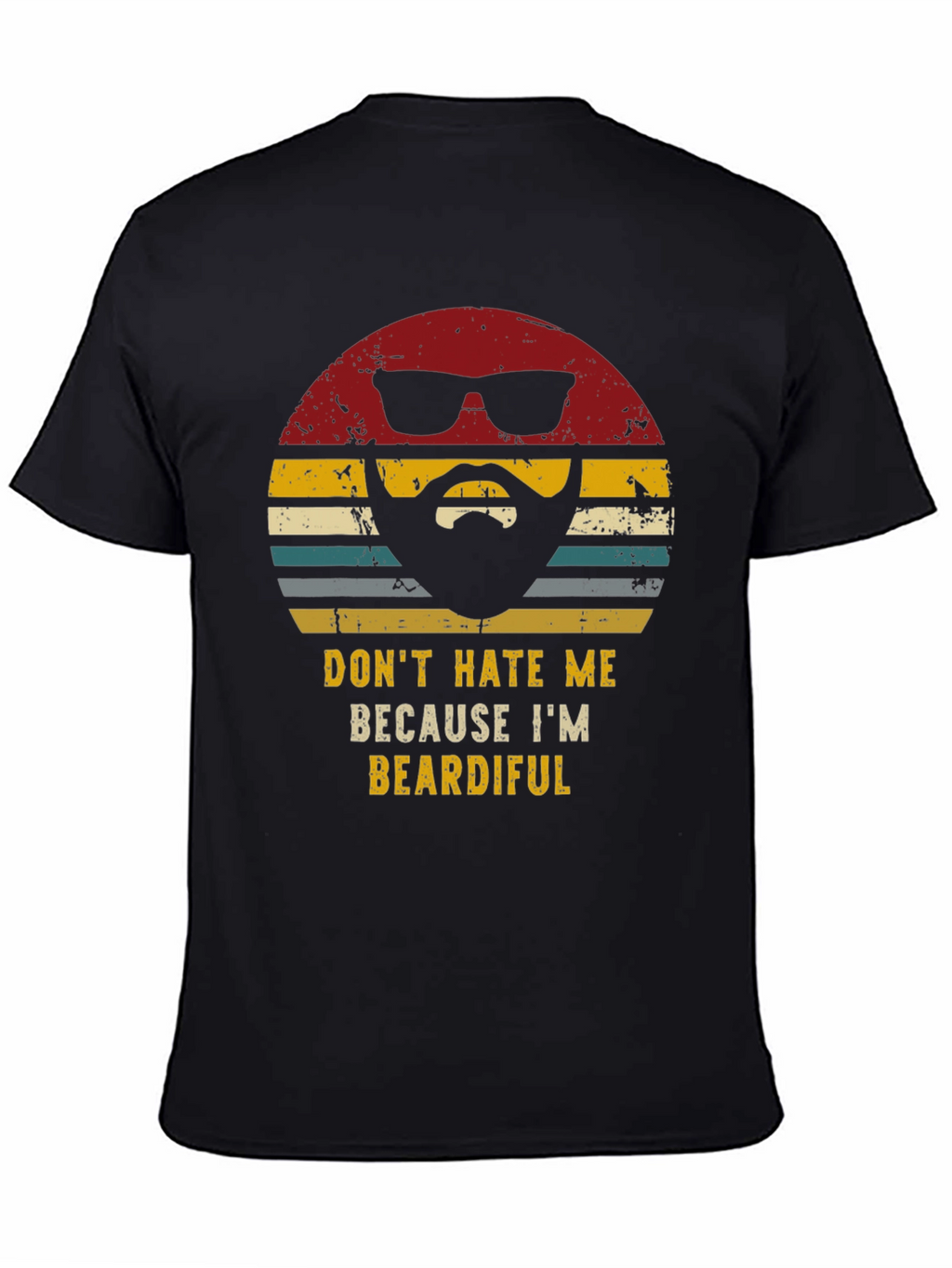 Beardiful Graphic T-Shirt - Novelty Mens Tee