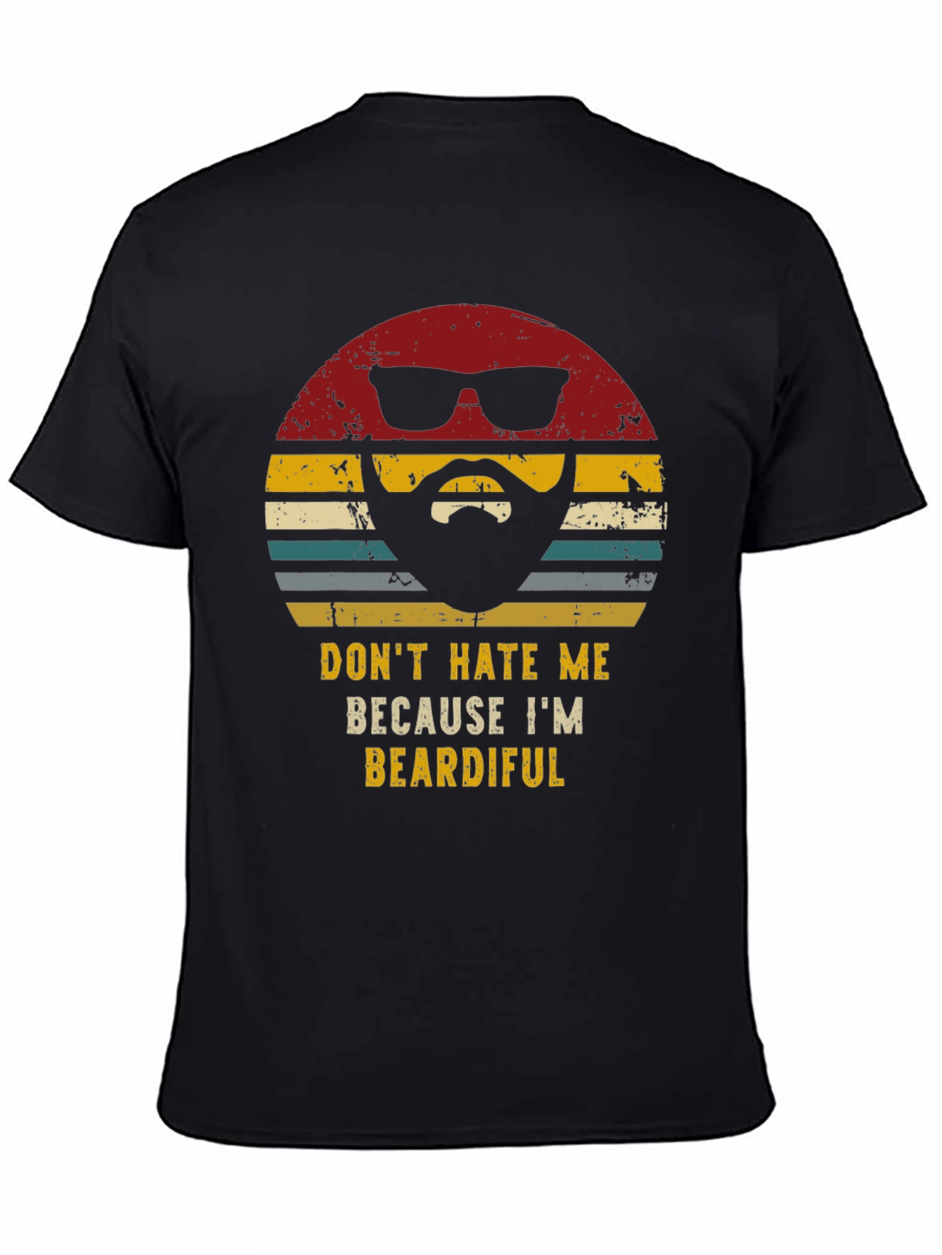 Beardiful Graphic T-Shirt - Novelty Mens Tee