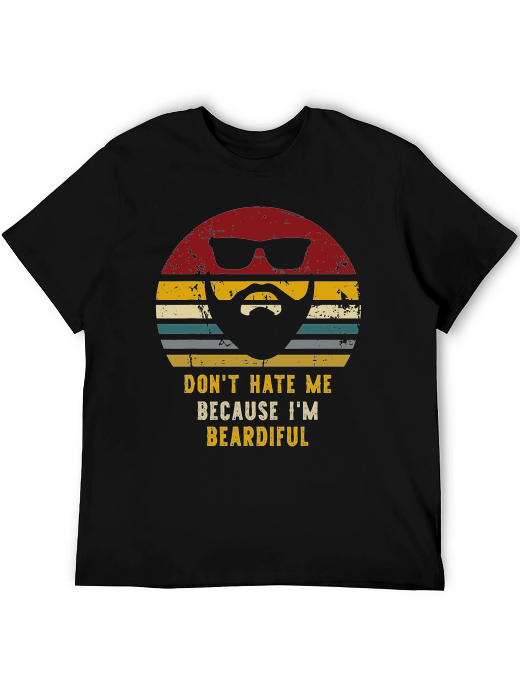 Beardiful Graphic T-Shirt - Novelty Mens Tee