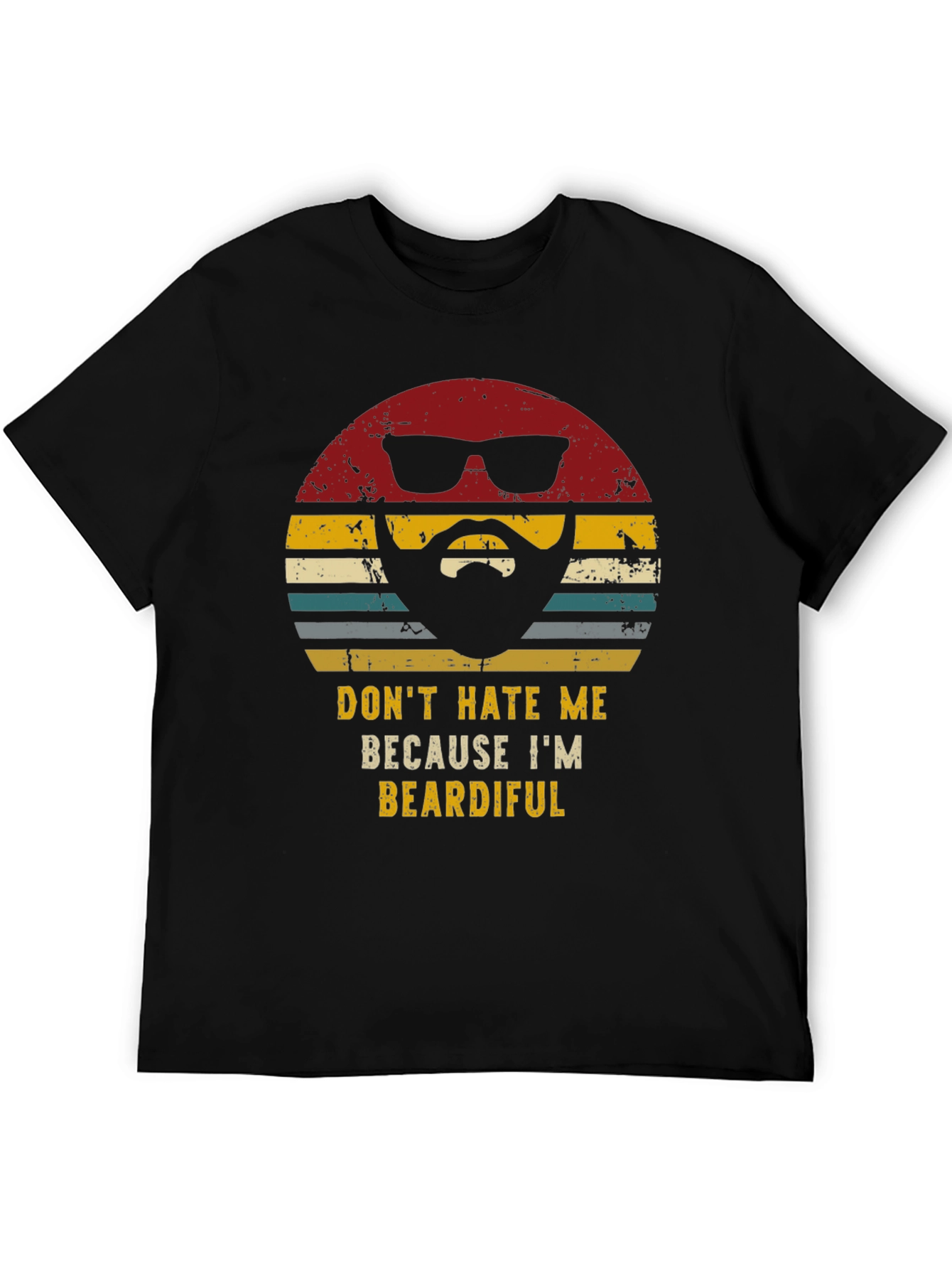 Beardiful Graphic T-Shirt - Novelty Mens Tee
