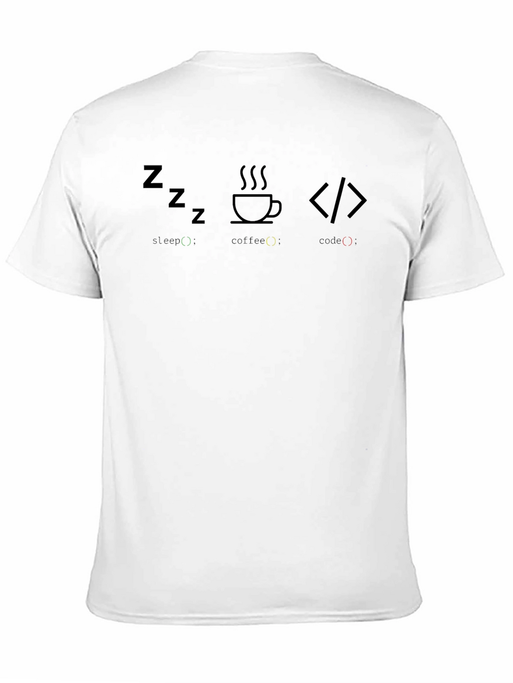 Sleep Coffee Code T-Shirt - Programmer Humor Tee