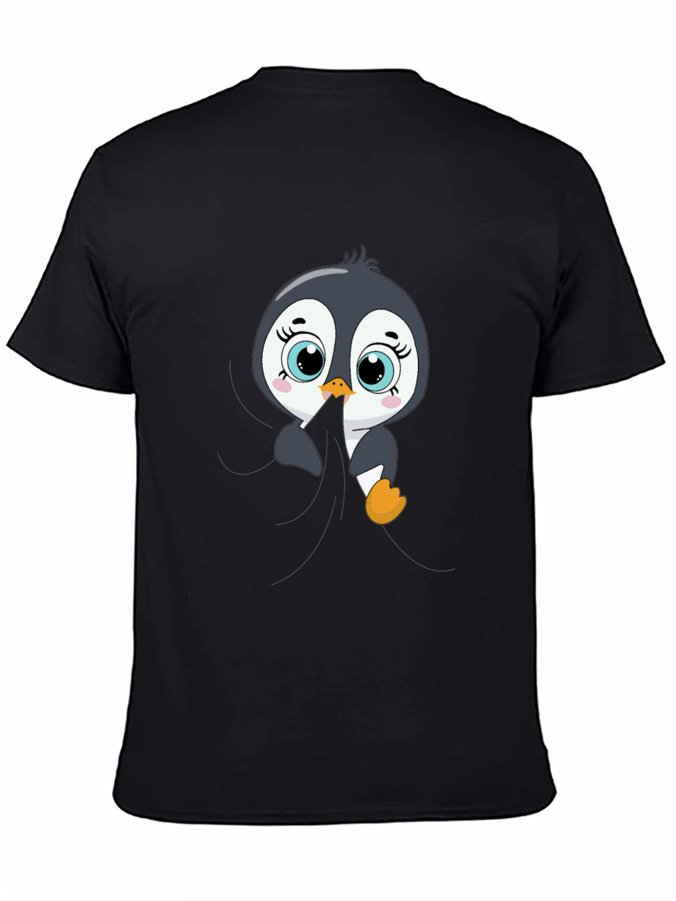 Cute Penguin Graphic T-Shirt