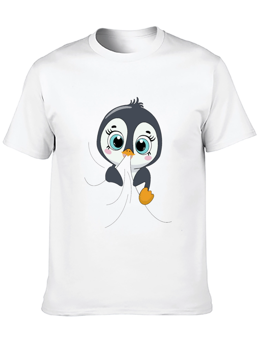 Cute Penguin Graphic T-Shirt