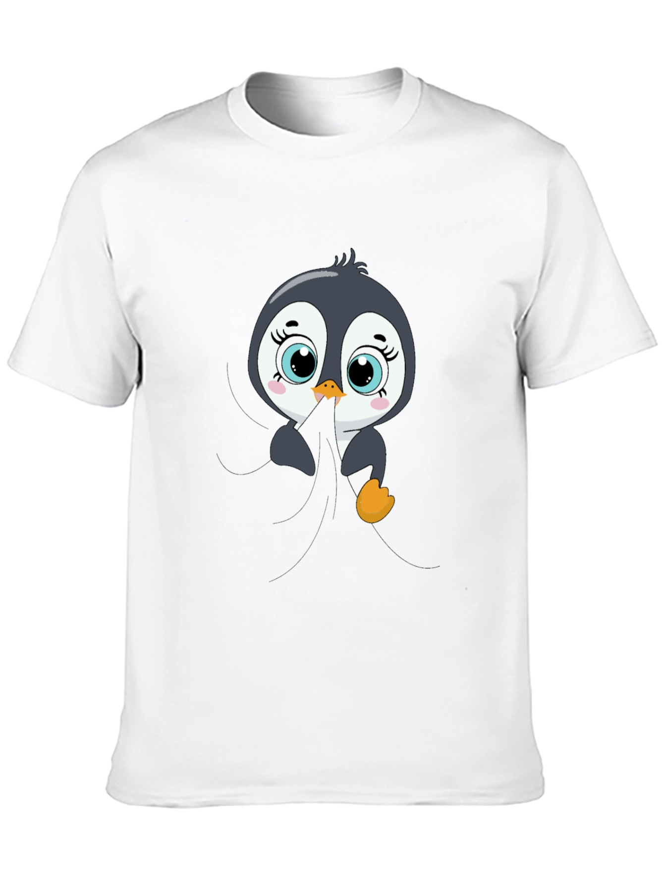 Cute Penguin Graphic T-Shirt
