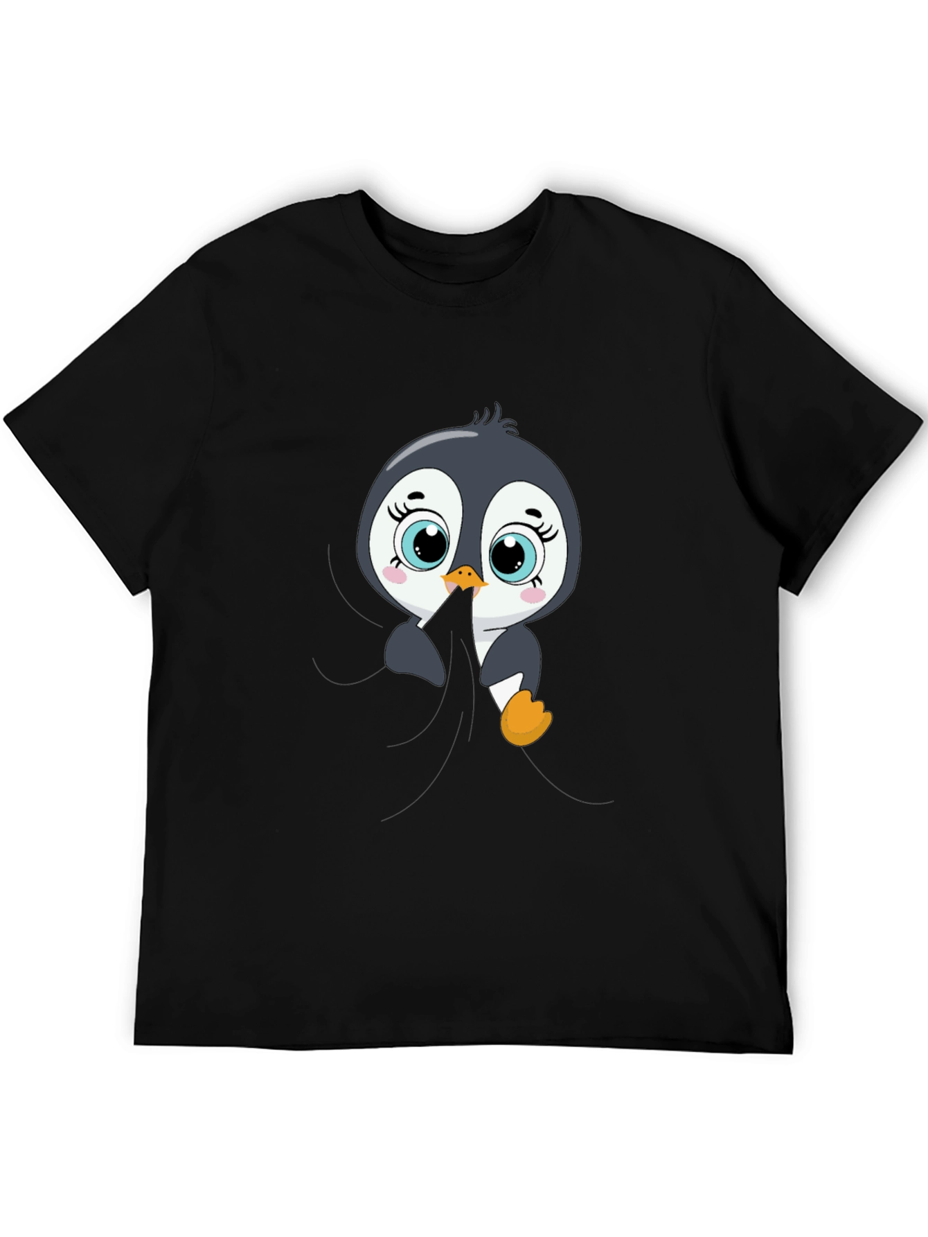 Cute Penguin Graphic T-Shirt