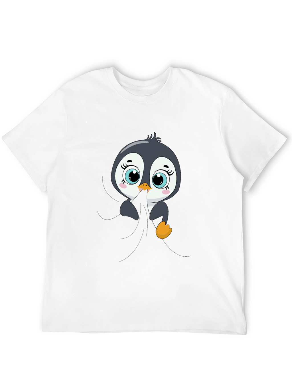 Cute Penguin Graphic T-Shirt