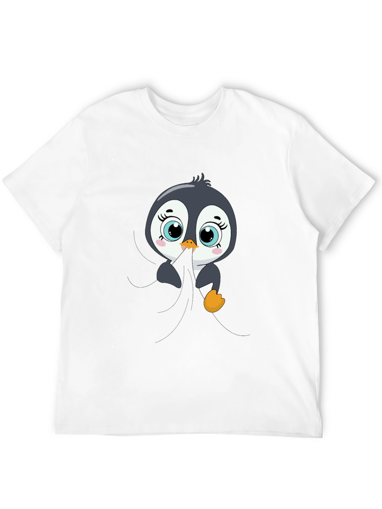 Cute Penguin Graphic T-Shirt