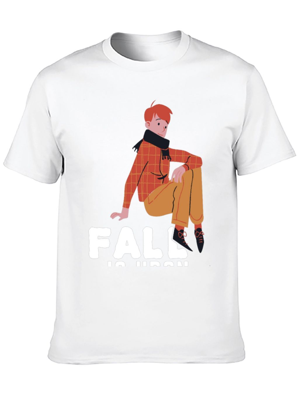 Fall Fashion Graphic Tee - Trendy Autumn T-Shirt