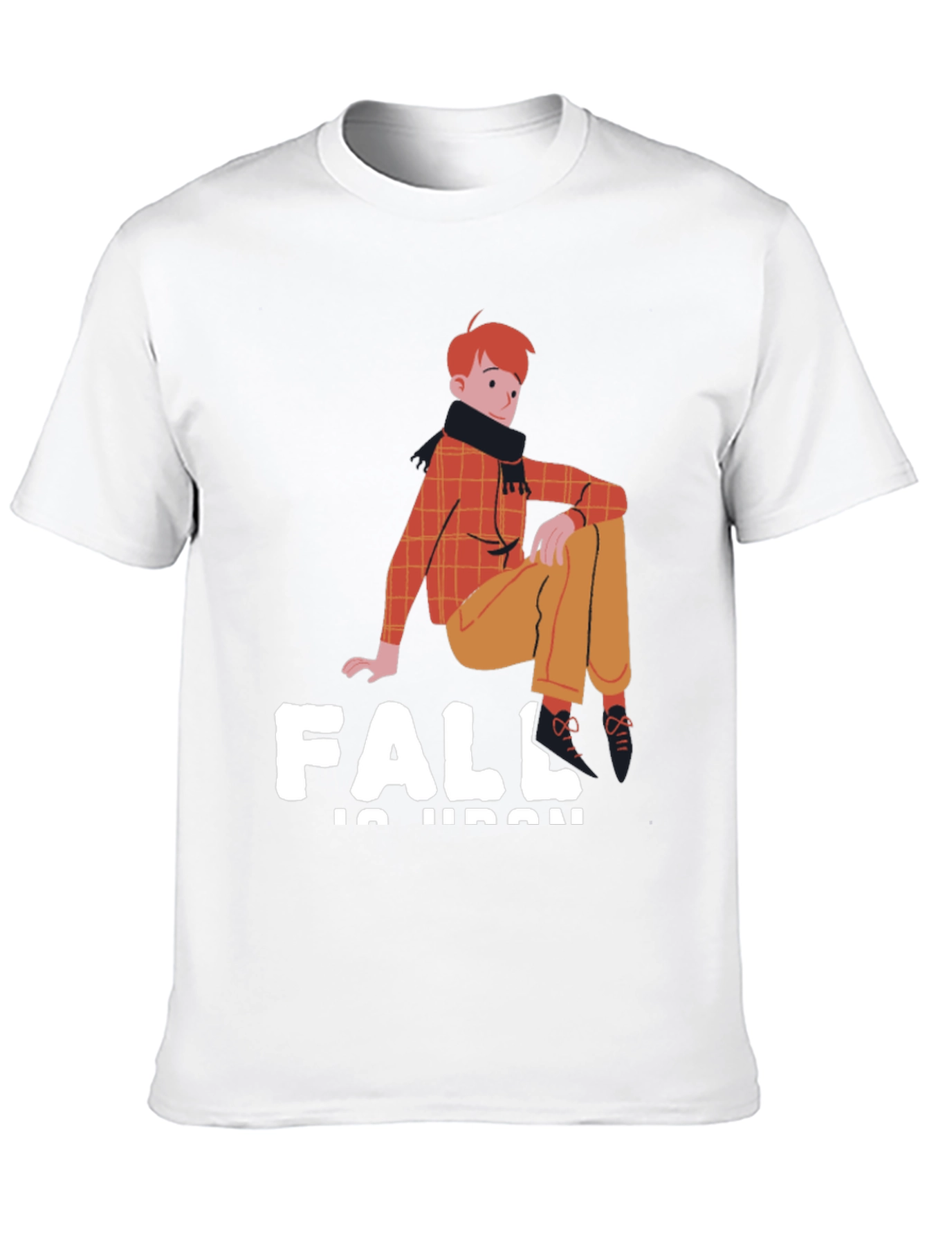 Fall Fashion Graphic Tee - Trendy Autumn T-Shirt