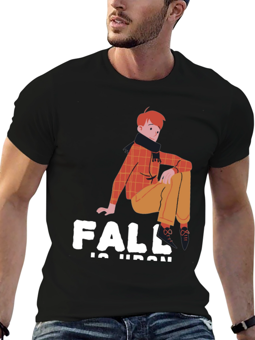 Fall Fashion Graphic Tee - Trendy Autumn T-Shirt