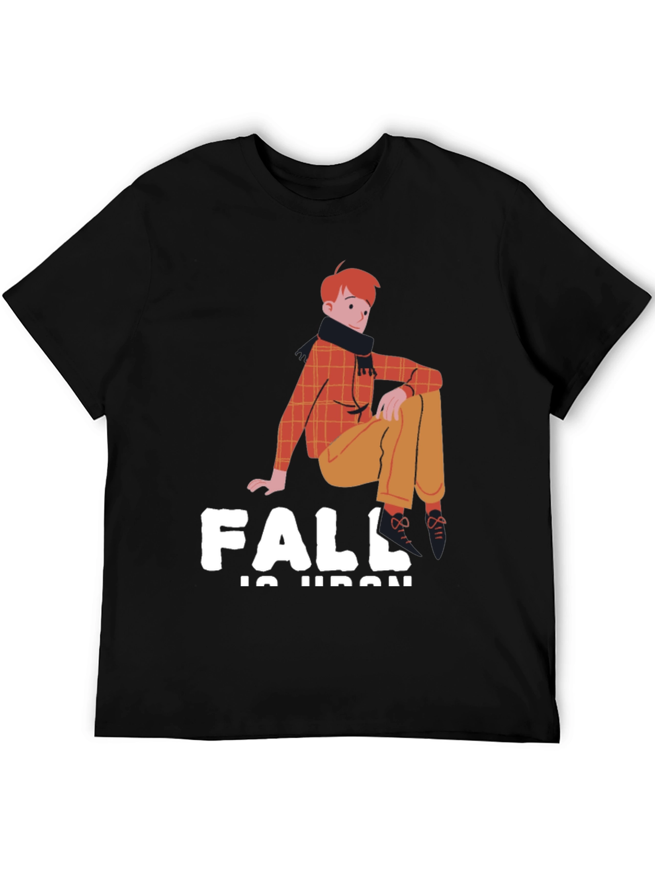 Fall Fashion Graphic Tee - Trendy Autumn T-Shirt
