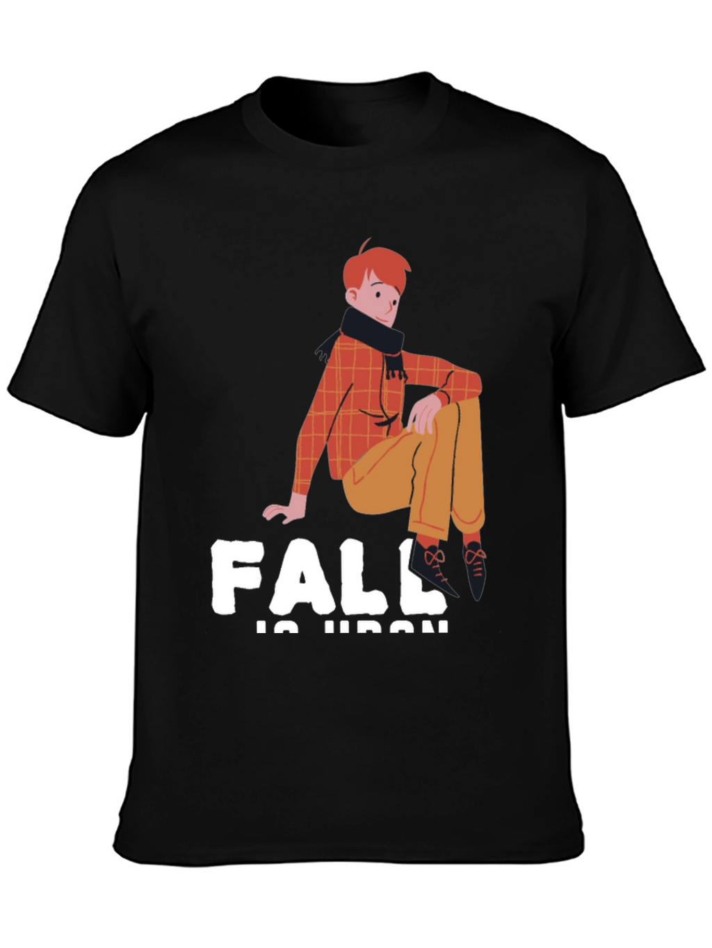 Fall Fashion Graphic Tee - Trendy Autumn T-Shirt
