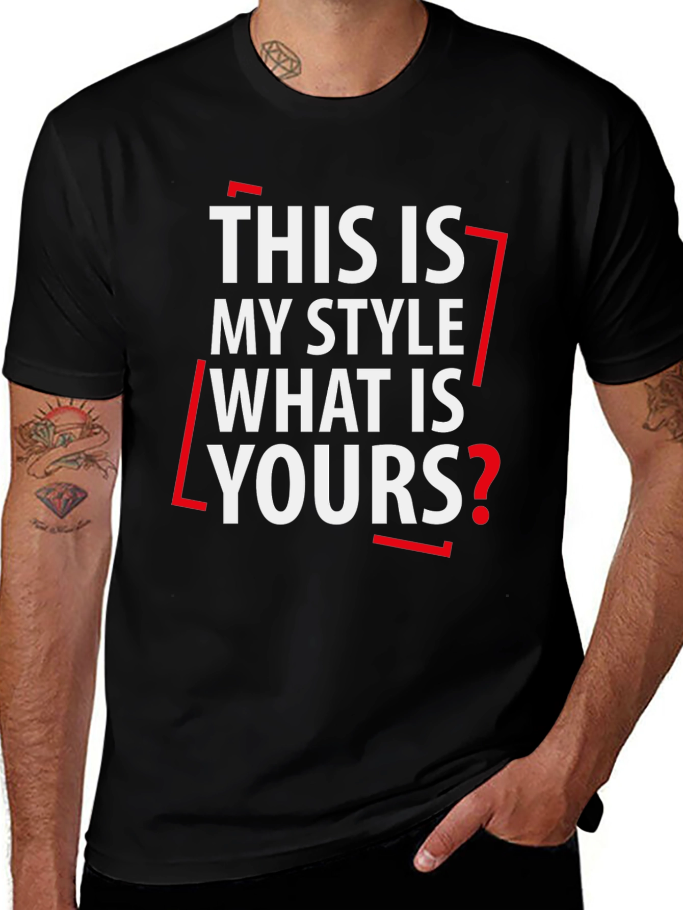 Stylish This Is My Style Graphic Tee