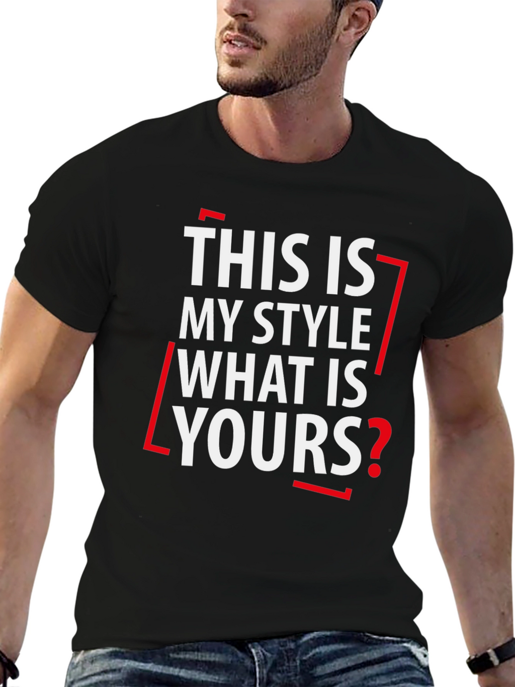 Stylish This Is My Style Graphic Tee