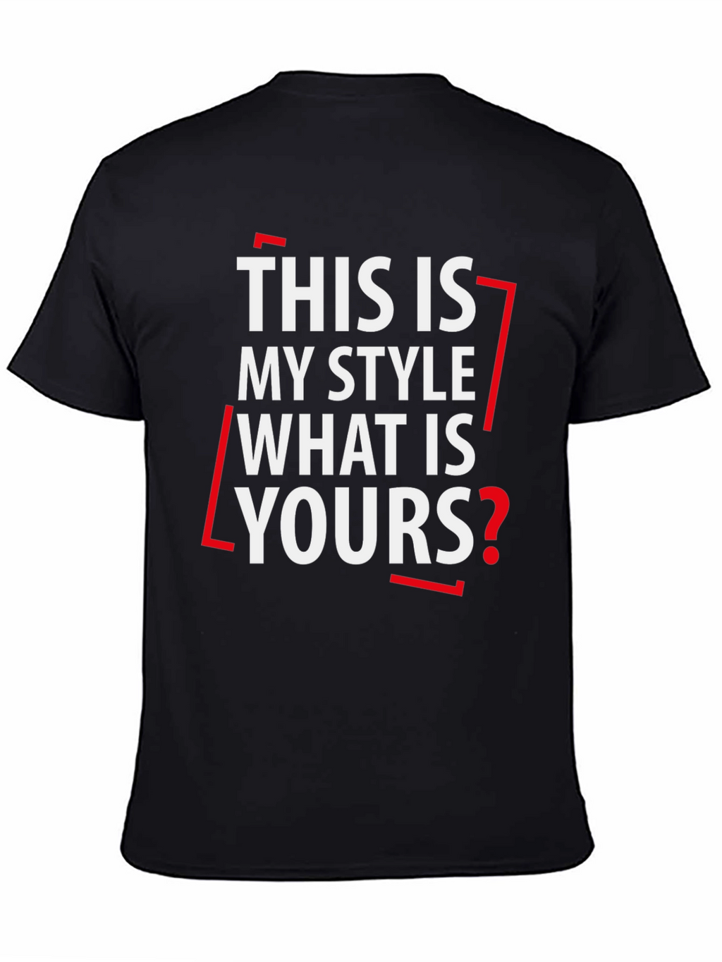 Stylish This Is My Style Graphic Tee