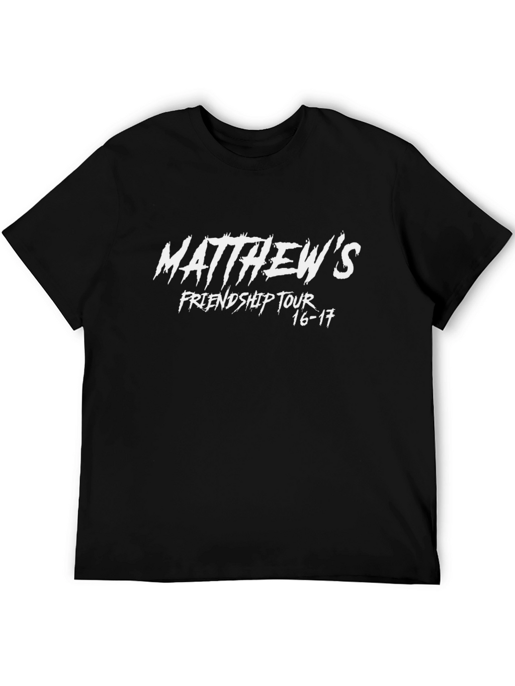 Matthews Friendship Tour Black T-Shirt