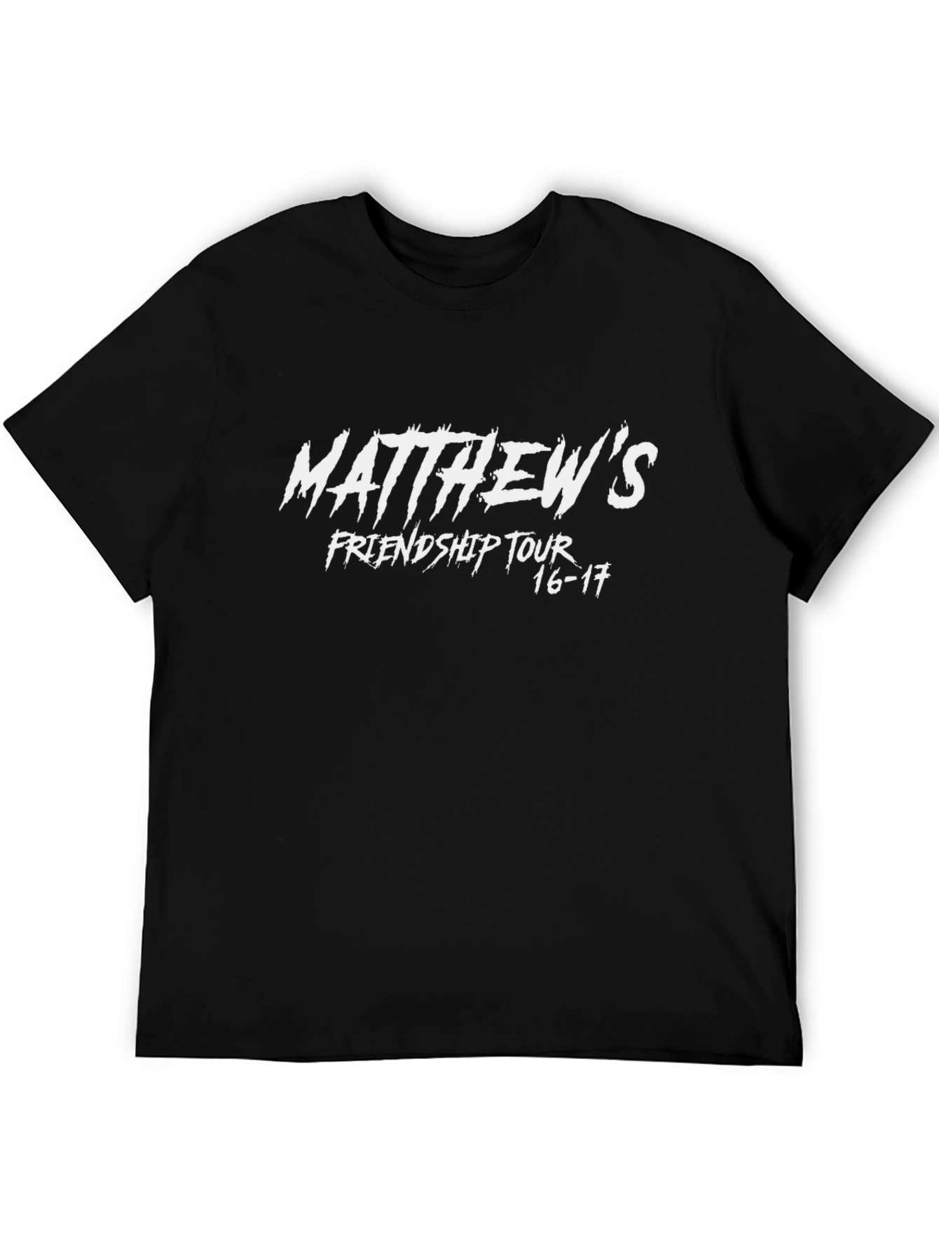Matthews Friendship Tour Black T-Shirt