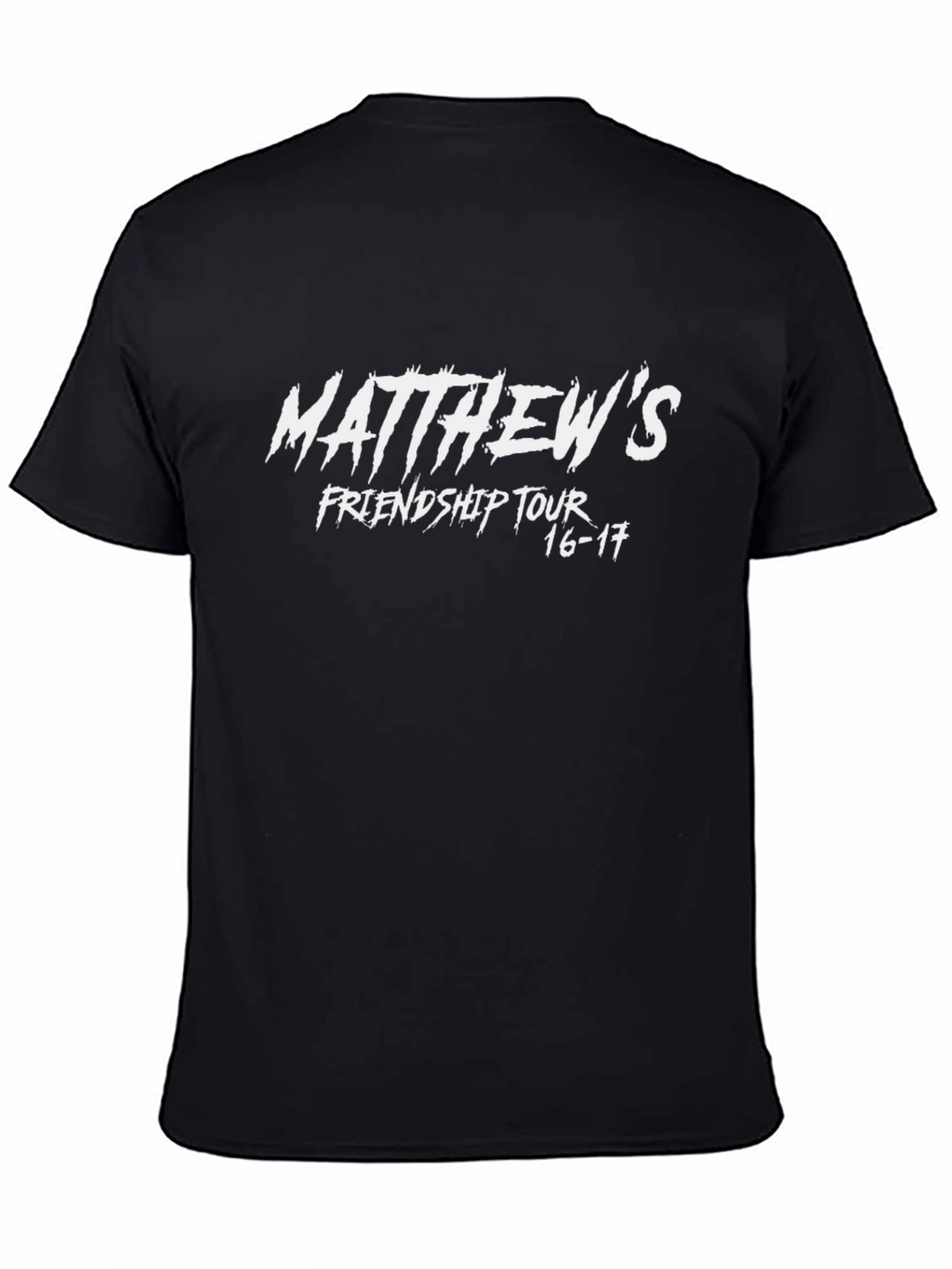 Matthews Friendship Tour Black T-Shirt