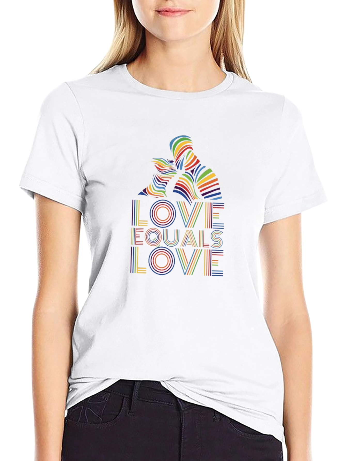 Love Wins Pride Rainbow Graphic Tee
