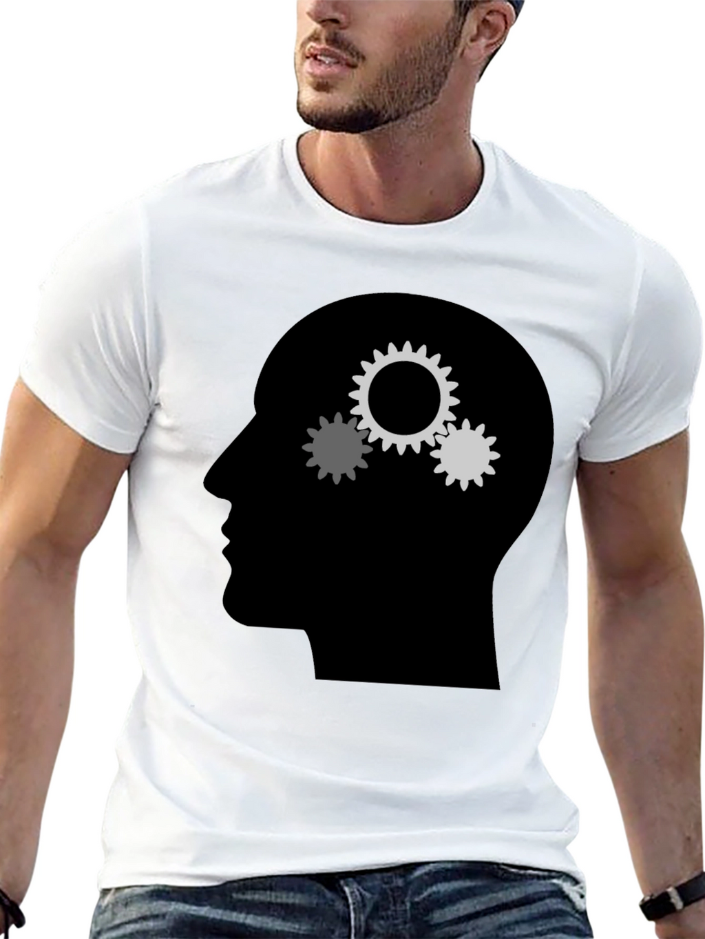 Gears Mind T-Shirt - Thinking Design